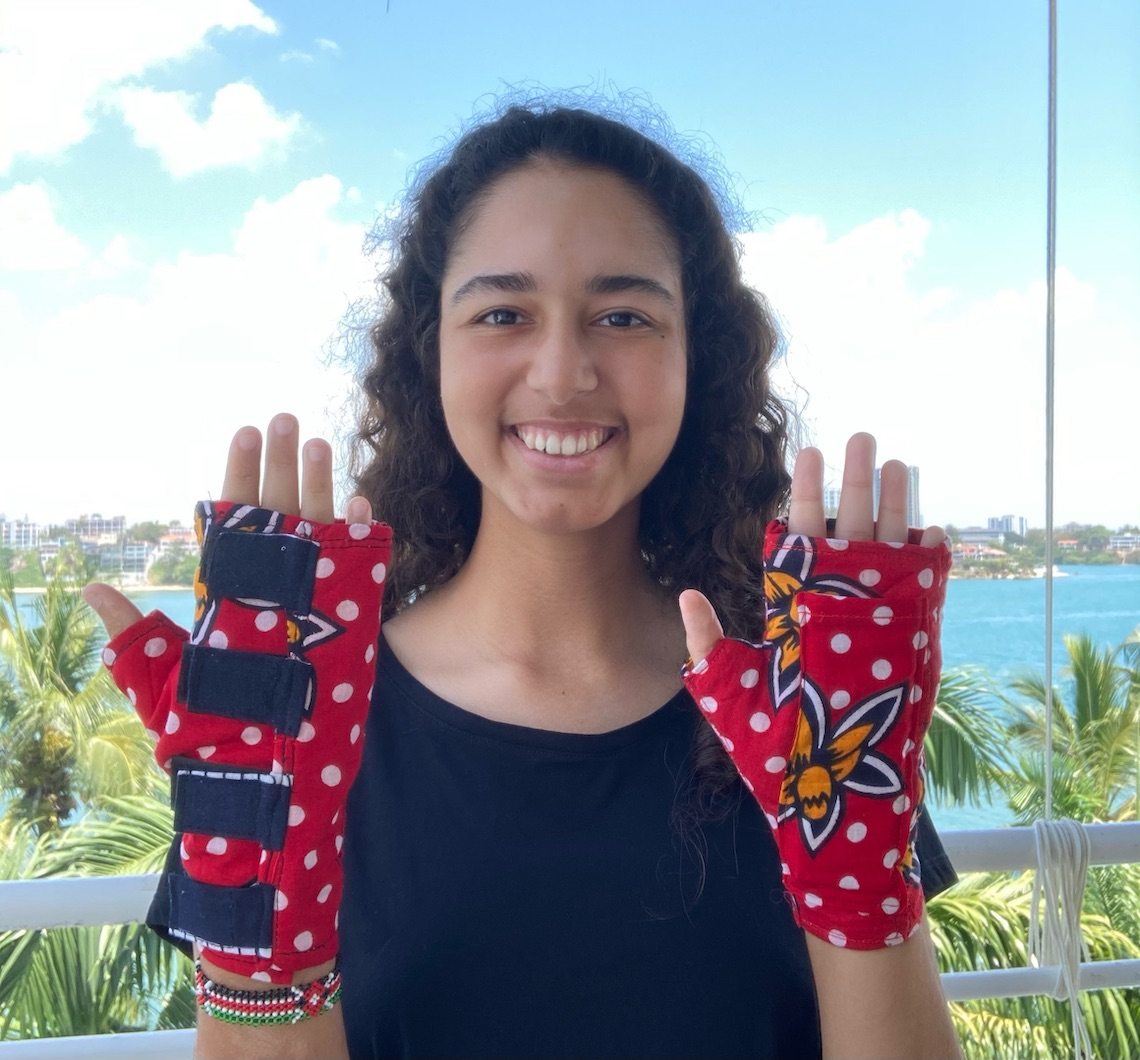 Academy student creates affordable wrist splint for children with